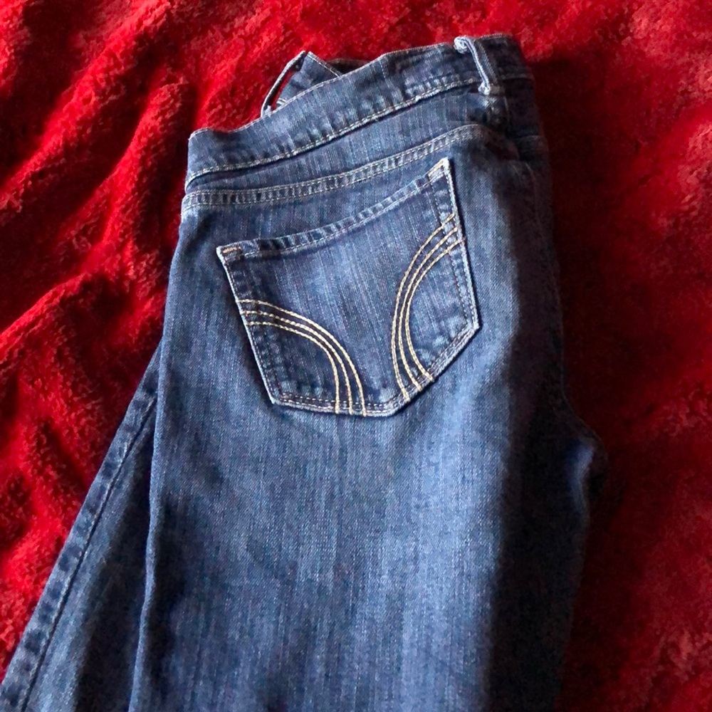 Hollister jeans.